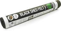 Shed Felt Roll 10x1m Black IKO Roofing Waterproof Garden Roof Covering DIY New