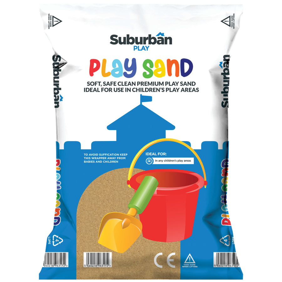 Play Sand Safe Non-Toxic Sand Pit Filler - 20kg- Free Delivery uk trade