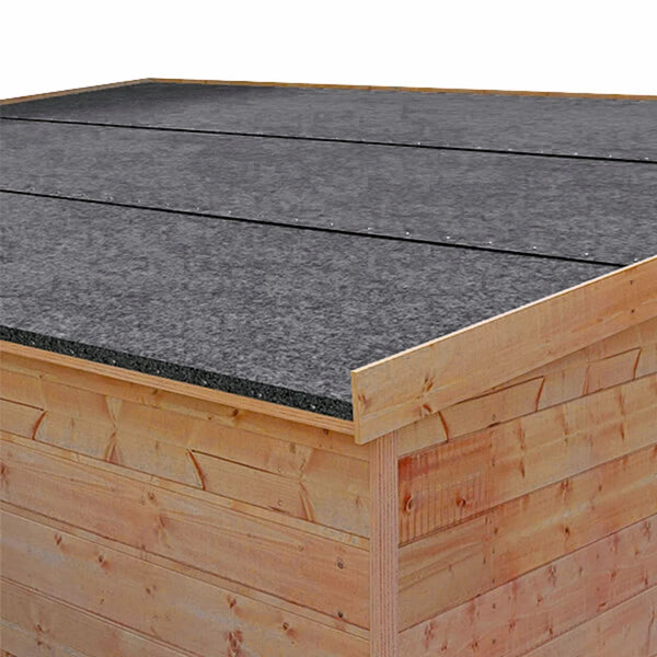 Shed Felt Roll 10x1m Black IKO Roofing Waterproof Garden Roof Covering DIY New