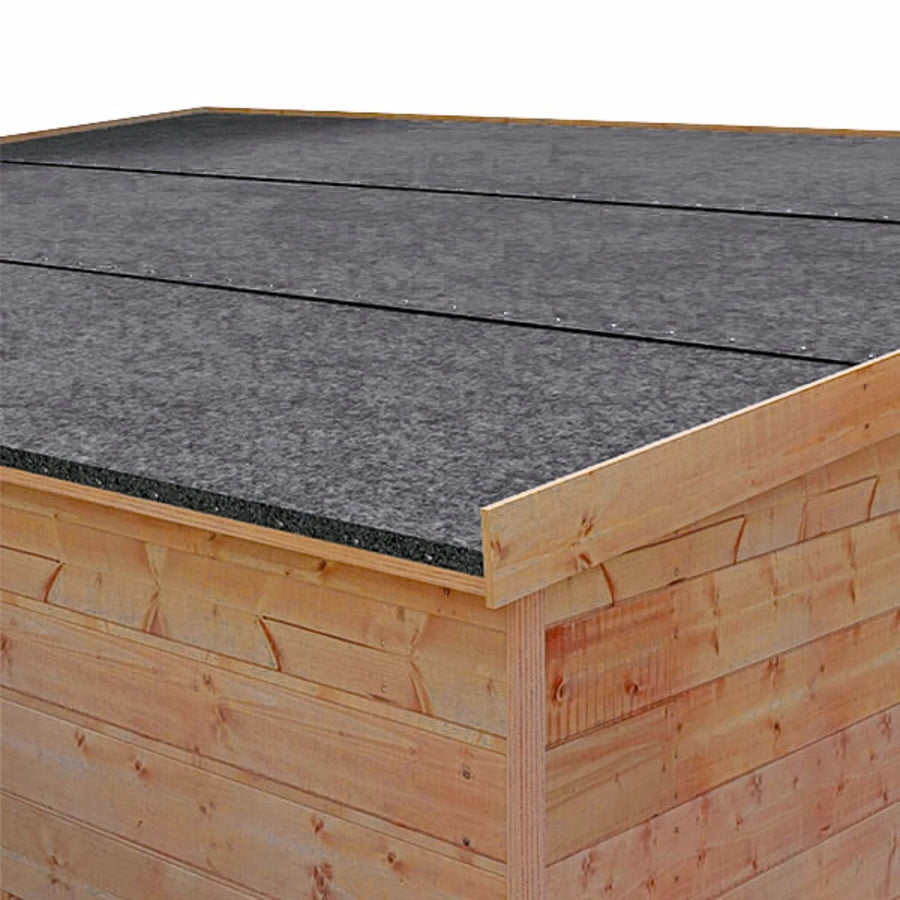 Shed Felt Roll 10x1m Black IKO Roofing Waterproof Garden Roof Covering DIY New