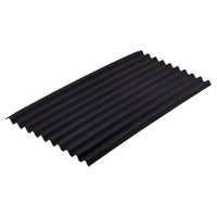 Corrugated Bitumen Roofing Sheets 950 x 2000 x 3mm  Black, Green & Red Available