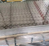 1.5mm Aluminium Chequer Plate 8x4 2500x1250mm Checker Chequered 5Bar Ally Sheet