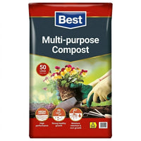 50L Peat Free Multi Purpose Compost Soil Garden Plants Flowers Pots