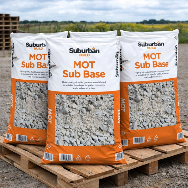 MOT Type 1 Sub Base Major Bags 25kg Pack  Driveway Patio Base