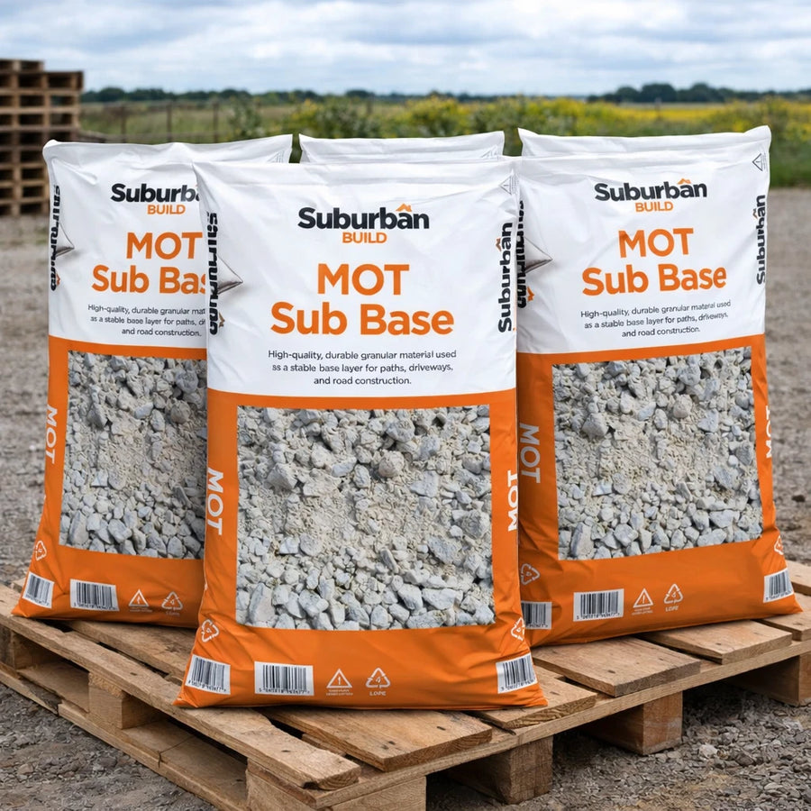 MOT Type 1 Sub Base Major Bags 25kg Pack  Driveway Patio Base