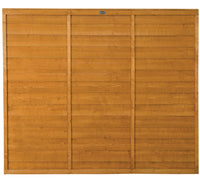 Dip Treated Overlap Fence Panel - (6 x 6ft / 6 x 5ft /6 x 4ft / 6 x 3ft)