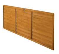 Dip Treated Overlap Fence Panel - (6 x 6ft / 6 x 5ft /6 x 4ft / 6 x 3ft)