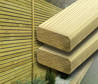 Exterior Screening Slatted Batten 20.5 x 44 x 3600mm Pack of 10