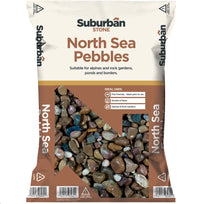 5 x North Sea Pebbles 20-30mm | Natural Decorative Garden Stones 20kg