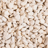 5x White Garden Pebbles 20kg | Decorative Landscape Stones | Free Delivery UK