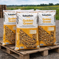 5 x 20mm Golden Gravel Decorative Landscaping - 20KG EACH BAG ( 100KG TOTAL) UK