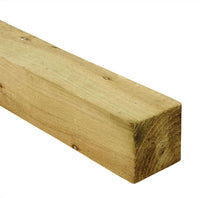 Treated Timber Garden Railway Sleeper - Garden Edging - 100 x 150 x 1200mm