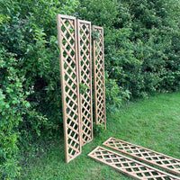 6ft Hidcote Lattice Diamond Trellis | 1ft 2ft 3ft Wide | Garden Pressure Treated